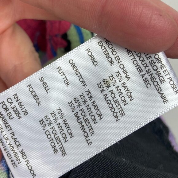 Urban Outfitters Kimchi Blue Field Day Strapless Floral Tropical Romper Boho 0 - Picture 8 of 9